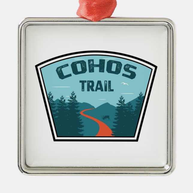 Cohos Trail New Hampshire Metal Ornament (Front)