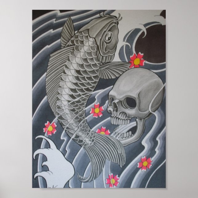 COI SKULLPrint Poster (Front)