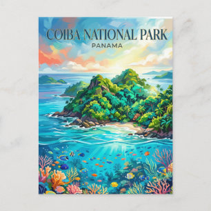 Coiba National Park Panama Postcard