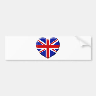 coil England flag Bumper Sticker