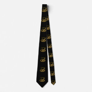 Coiled Copperhead Snake Thunder_Cove Tie