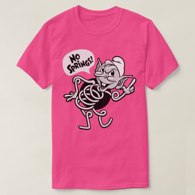 Coily the Spring Sprite  T-Shirt (Design Front)