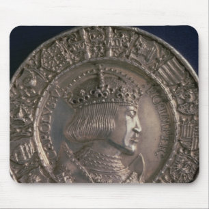 Coin bearing the portrait of Charles V Mouse Pad