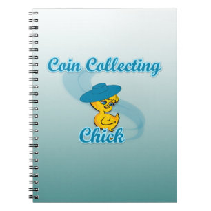 Coin Collecting Chick #3 Notebook