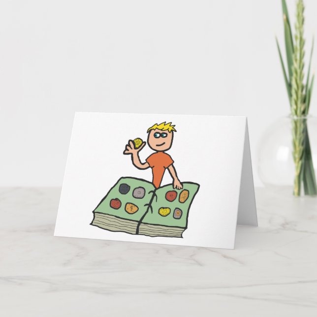 Coin Collecting Numismatist Card (Front)