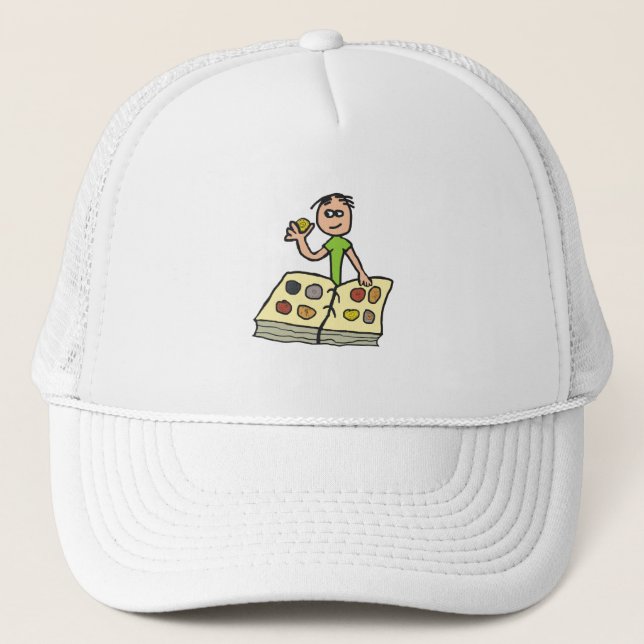 Coin Collecting Trucker Hat (Front)