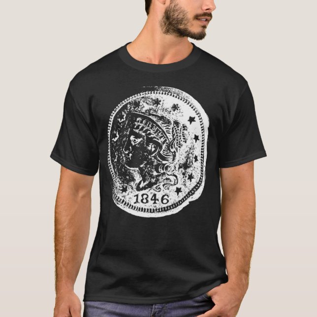 Coin collecting tshirt  ideal gift for coin (Front)