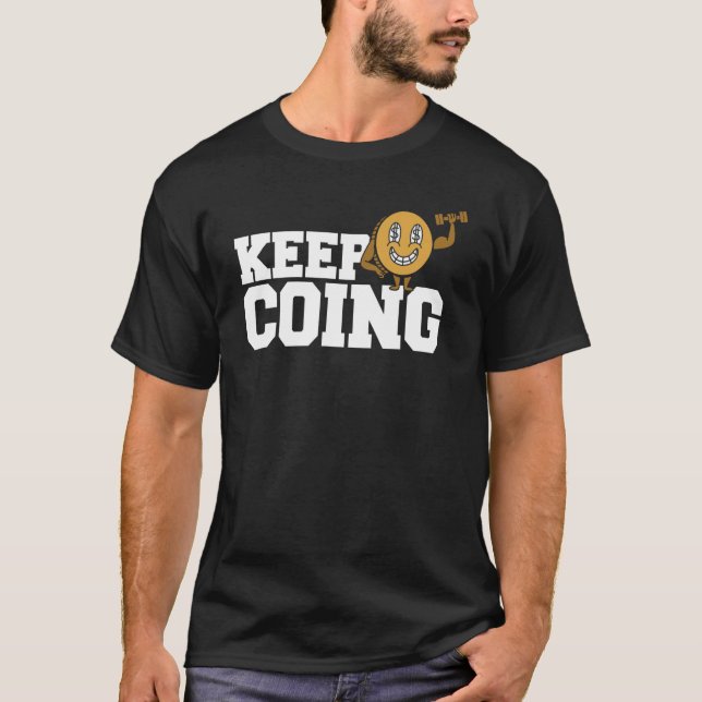 Coin Collector     Coin Collecting Numismatics Hob T-Shirt (Front)