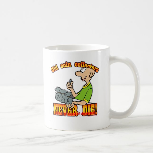 Coin Collectors Coffee Mug (Right)