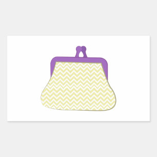 Coin Purse Rectangular Sticker