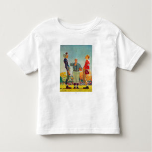 Coin Toss by Norman Rockwell Toddler T-Shirt