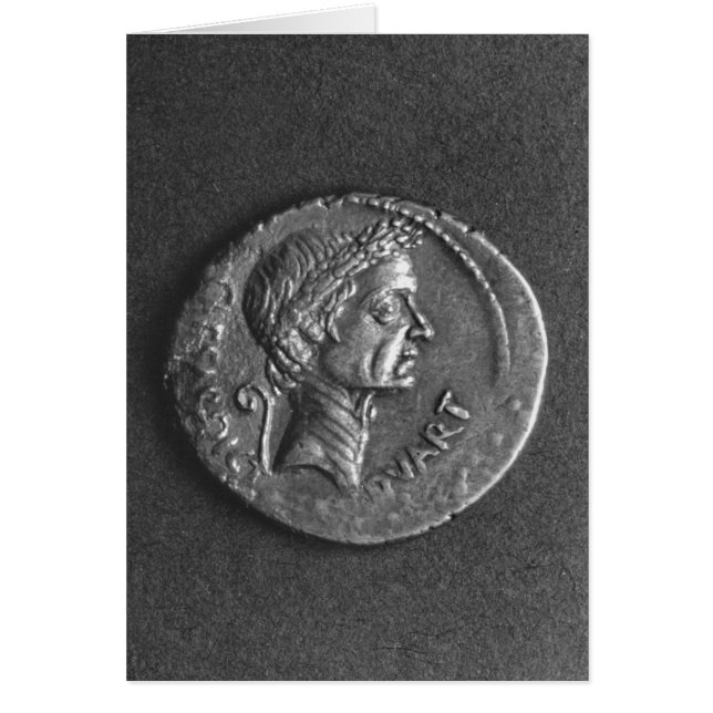 Coin with a portrait of Julius Caesar (Front)