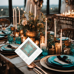 Coined Cocktail Paper Napkin