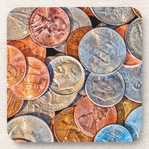Coined Currency Coaster