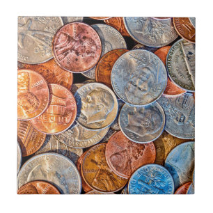 Coined Currency Tile