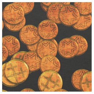 Coins 1A Fabric