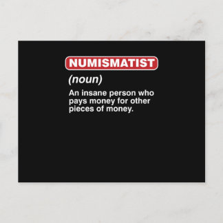 Coins Coin Collectors Dealers Currency Tokens Numi Postcard