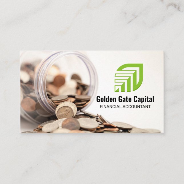 Coins | Financial Professional Business Card (Front)