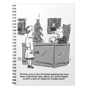 Coins in the Christmas Pudding - Legal Notebook