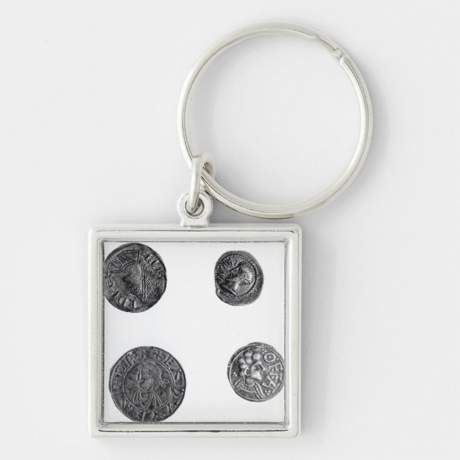Coins of Cunobelinus or Cymbeline Key Ring (Front)