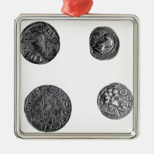 Coins of Cunobelinus or Cymbeline Metal Ornament