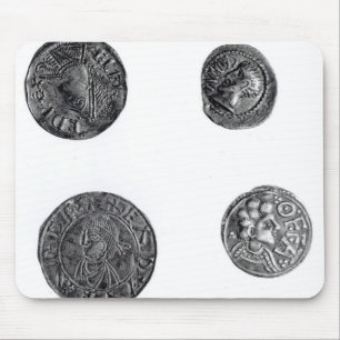 Coins of Cunobelinus or Cymbeline Mouse Pad