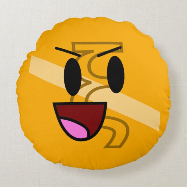 Coiny from Foney's Adventures Plush Round Cushion (Front)