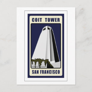 Coit Tower Postcard