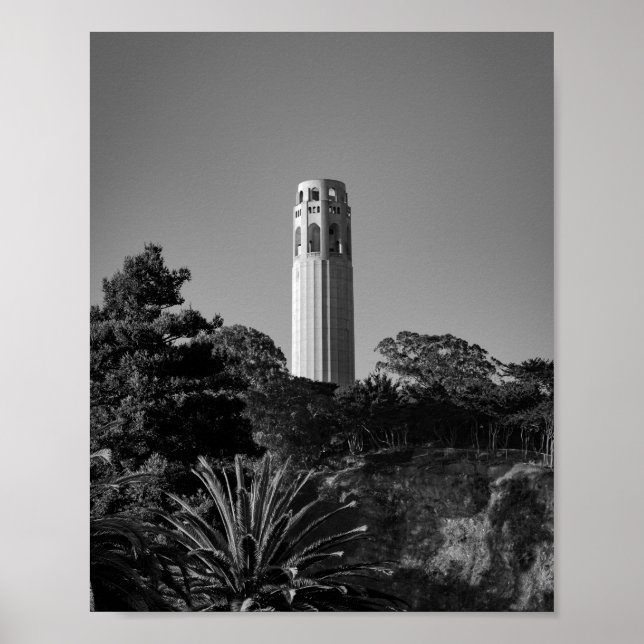 Coit Tower, San Francisco - City Photography Poster (Front)