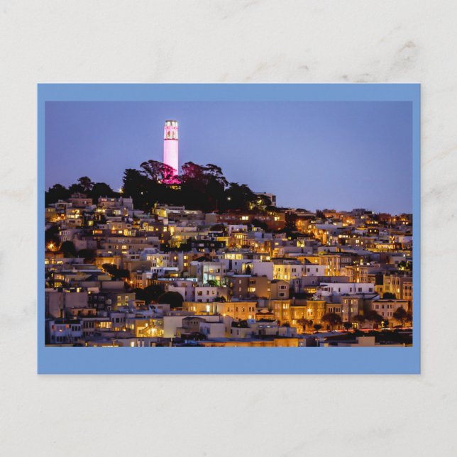 Coit Tower San Francisco Postcard (Front)