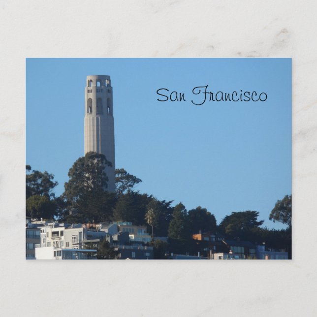 Coit Tower- San Francisco Postcard (Front)