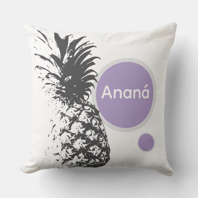 Cojín diseño piña colores cushion (Front)