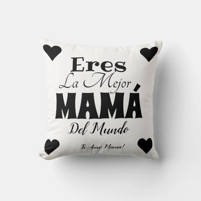 Cojín para El día de la madre Cushion (Front)