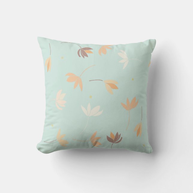 Cojín with floral design. cushion (Front)