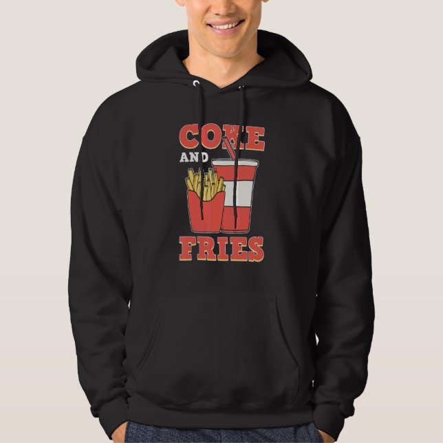 Coke And Fries - Potato French Fries and Limonade Hoodie (Front)