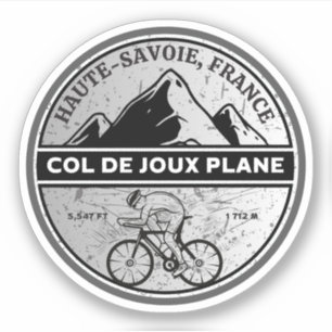 Col de Joux Plane french Alpes bicycle tour