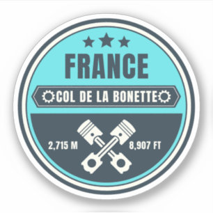 Col de la Bonette french Alpes motobike tour