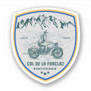 Col de la Forclaz swiss–alps motorcycle tour