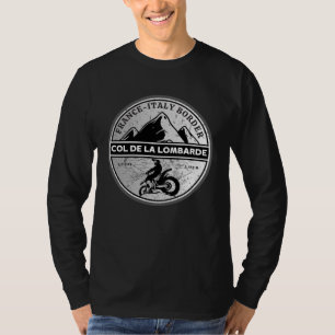 Col de la Lombarde french Alpes motobike gifts T-Shirt