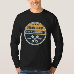 Col de la Lombarde french Alpes motobike gifts T-Shirt