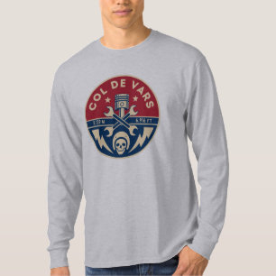 Col de Vars french Alpes bicycle tour T-Shirt