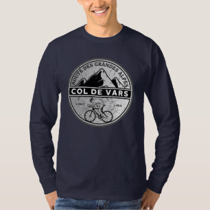 Col de Vars french Alpes bicycle tour T-Shirt