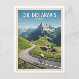 Col des Aravis La Clusaz France Travel Gift Postcard