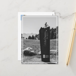 Col du Chaussy, Montvernier, France Holiday Postcard