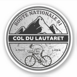 Col du Lautaret french Alpes bicycle tour