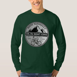 Col du Mont Cenis french massif Alpine bike gifts T-Shirt