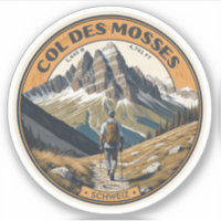 Col du Mosses canton de Vaud swiss alpine road