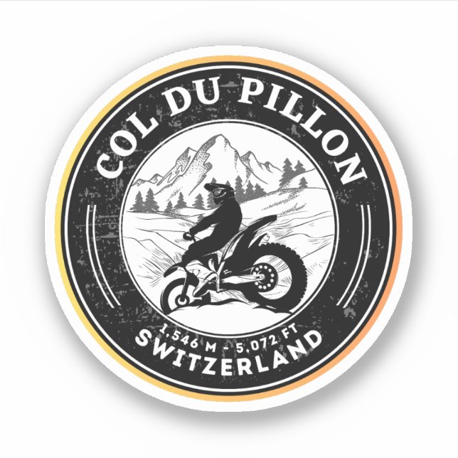  Col du Pillon swiss–alps motorcycle tour (Front)