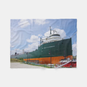 Col James M. Schoonmaker fleece blanket