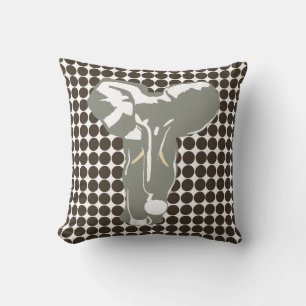 Cola Safari Dot with Pop Art Elephant Cushion